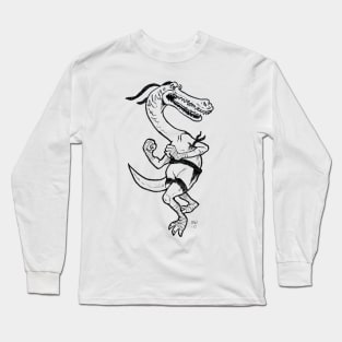 Muay Thai Dino Long Sleeve T-Shirt